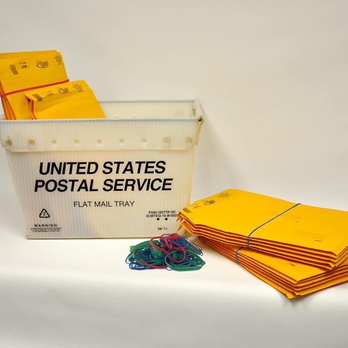 Upgrade Office Supply UPG22754 Rubber Bands, Assorted Sizes and Colors, 1/4 lb Bag, USA