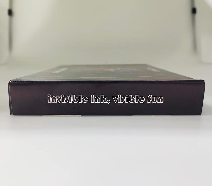 32Pcs Invisible Ink Pen with UV Light, Mini Notepads & Favor Bags, Spy Pens, Top Secret Message Magic Marker, Party Favors for Kids 8-12, Class Prizes, Detective & Escape Room Themes