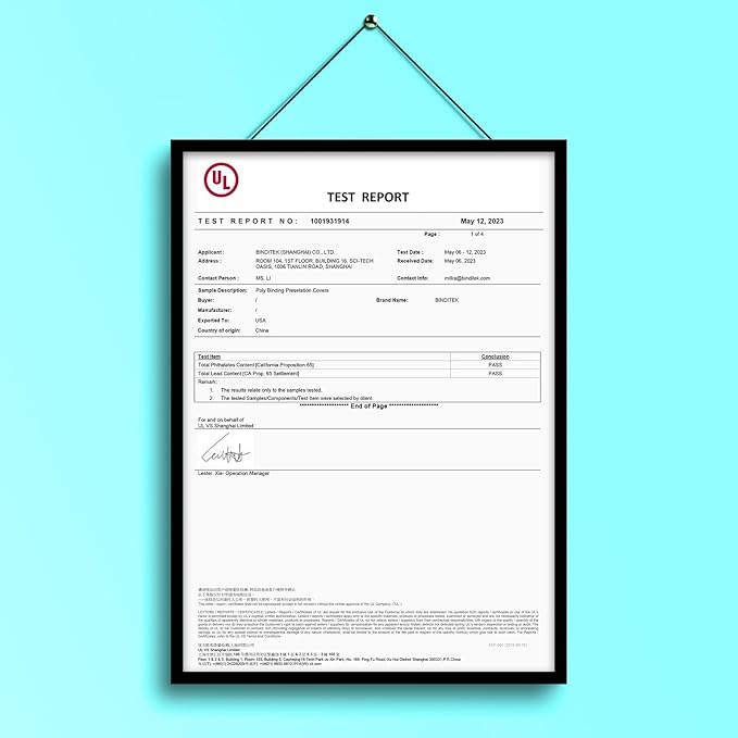 Binditek 15 Pack 16 Mil Heavyweight Binding Presentation Covers, Polycovers with Lined Pattern, 8-1/2 x 11",Letter Size, Square Corners, Un-Punched, Office Supplies