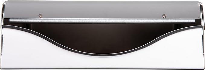 San Jamar T1900XC C-Fold/Multifold Commercial Towel Dispenser, 500 Multifold / 300 C-Fold Towel Capacity, Chrome 14.8" x 11.4" x 4"