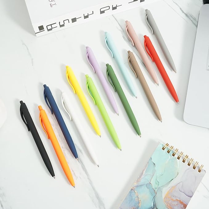 BallPoint Pens, 100 Pack (BLACK Ink), Bulk Pens, Purple Barrel,Click Pens for Office Home and School, Retractable Ballpoint Pens, Medium Point, 1.00MM (Purple)