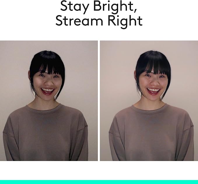 Logitech C922x HD Pro Webcam, Full HD 1080p/60fps Video, Clear Audio, HD Light Correction, PC Camera Webcam, Works with Skype, Zoom, Mac, Tablet - Black