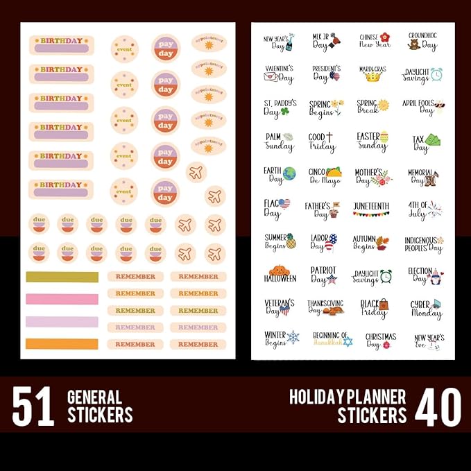 Large Doodle Teacher Desk Calendar 2025-2026 25-26 Teacher planner 17-Month 2025-2026 Desk Desktop Holiday Monthly classroom Calendar 2025 August 2025-December 2026 with Holiday Planner Stickers