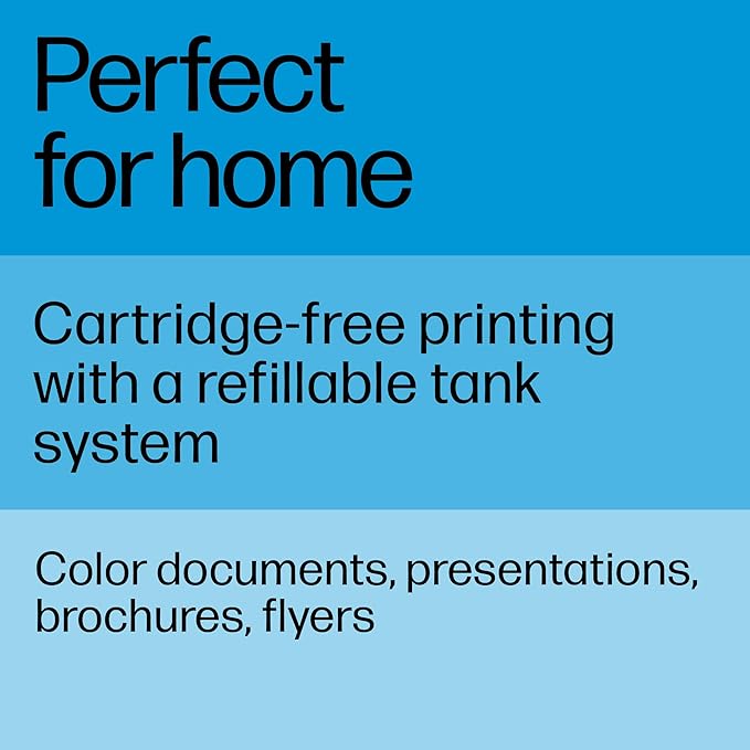 HP Smart Tank 5101 Wireless All-in-One Ink Tank Printer with up to 2 years of ink included (1F3Y0A)