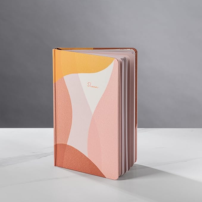 DIVERSEBEE Hardcover Dotted Journal Notebook, Medium A5 (5.8 x 8.3 inches), 192 Pages, Thick Paper, Aesthetic Journals for Writing, Office School Bible Journaling Supplies, Bible Accessories