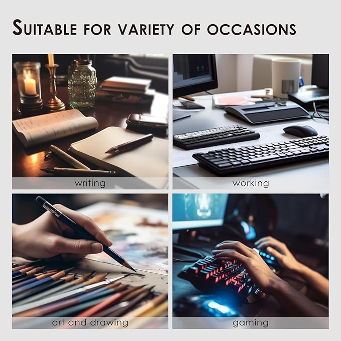 Cork Desk Mat - Dual-Sided Desk Pad for Office and Home - Desk Organization and Accessories - Ideal for Large Mouse Pad and Desk Mats on Top of Desks(Dark Green,90cmx 43cm)