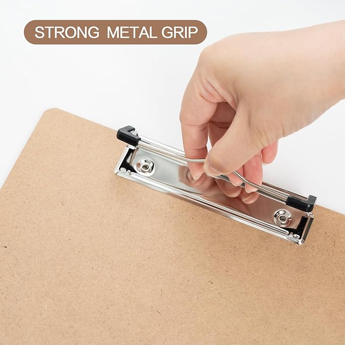 Clipboards, 12 Pack Clipboards for Classroom, A4 Standard Size 12.5 x 9 Inch with Low Profile Clip