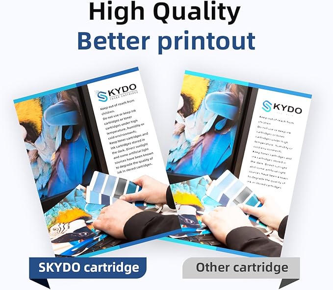 LC406XL Ink Cartridges Compatible for Brother LC406 XL LC406XL LC406 Work with Brother MFC-j4335DW MFC-j6555DW MFC-j4535DW MFC-j5855DW MFC-J6955DW Printer(Black, Cyan, Magenta, Yellow, 4 Packs)