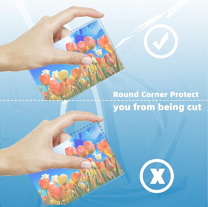 Uinkit 100Pack Thermal Laminating Sheets Hold 11x 17 Sheets 5mil Heavy Duty Laminating Pouches Menu Tabloid Size11.5X17.5 inches Lamination Sheets Paper for Laminator Clear Glossy Rounded Corner