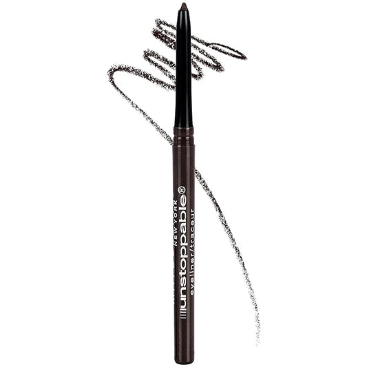 Maybelline Unstoppable Waterproof Mechanical Brown Eyeliner Pencil, Easy to Apply, Smooth Glide, Up to 24 Hour Wear, Espresso