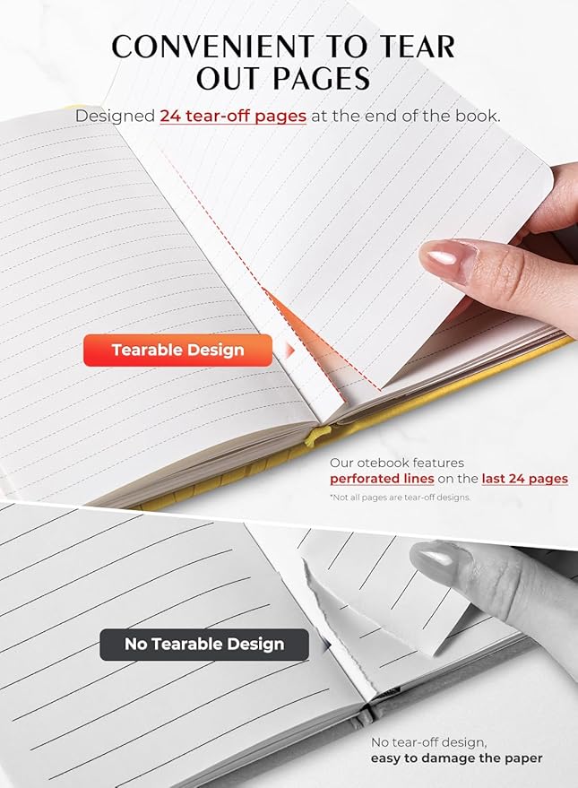 AISBUGUR Pocket Notebook, Small Notebook, 2-Pack Total 320 Pages,3.7" x 5.7" Pocket Notebook (2 Pack, Yellow)