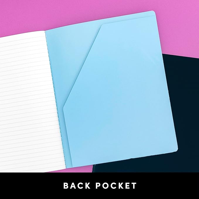 PAPERAGE Soft Cover Blank Journal Notebook, 2 Pack, (Burgundy), 100 Pages, Large 7.5 inches x 9.5 inches, Ideal for Sketch Book, Note Taking & Travel Journal