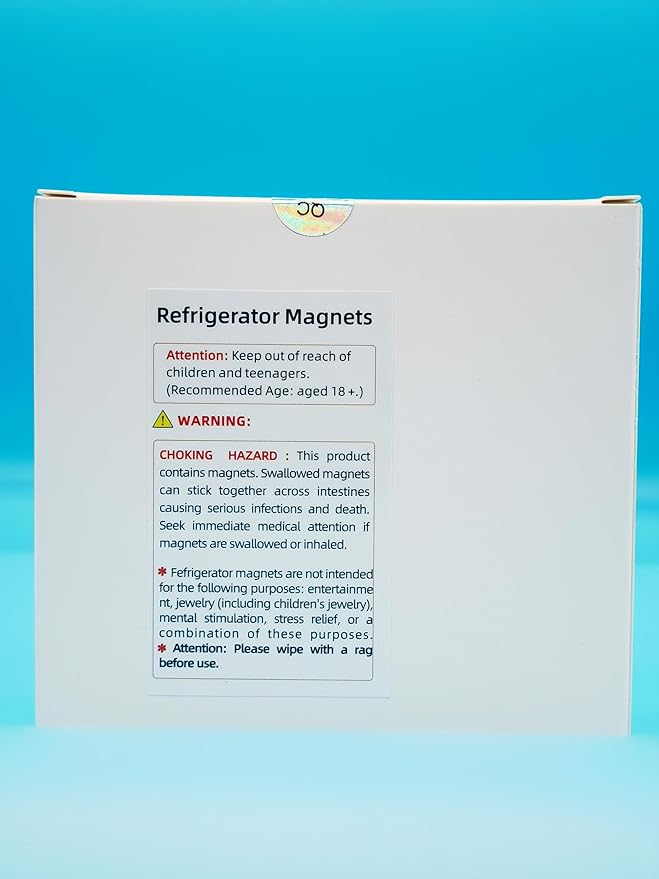 ZDZBLX Fridge Magnets, 28 Pack Magnet Strong Magnets Refrigerator Magnets Small Magnets for Whiteboard, Heavy Duty Magnets Mini Magnets Cute Round Magnets for Fridge, Locker, Classroom, Office (Blue)