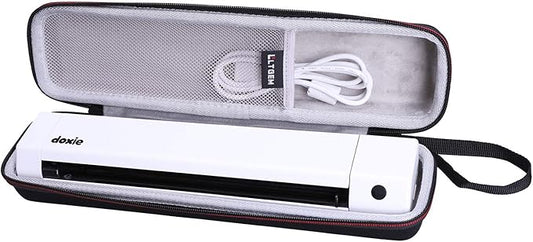 LTGEM Hard Case for Brother DS-640 / DS-740D / DS-940DW / DS-720D Compact Mobile Document Scanner & Itari Portable Printer - Protective Carrying Storage Bag
