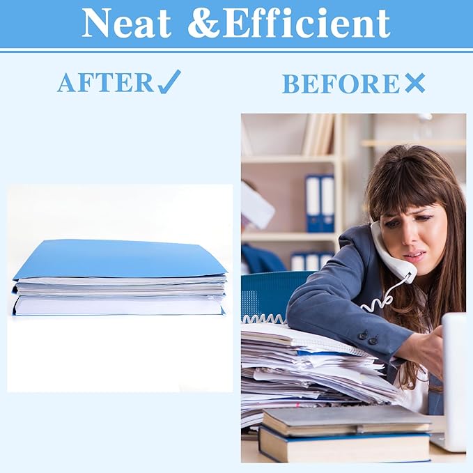 gisgfim 25 Pack Reinforced 11x17 Hanging File Folders 1/5 Cut Heavy Duty Hanging File Folders with Plastic Tabs & Label Cards Expanding Hangers File Organizer for Drawing Engineering Document (Blue)