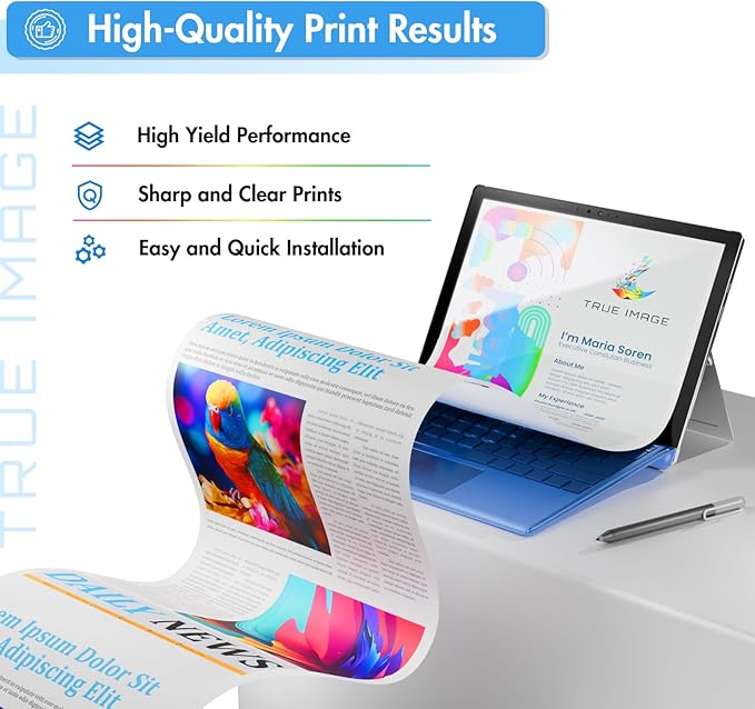 069H 069 Toner Cartridge Set: Compatible Replacement for Canon MF753Cdw Toner Cartridges 069 069H for Canon imageCLASS MF753Cdw MF751Cdw LBP674Cdw Printer Ink B/C/Y/M 4 Pack