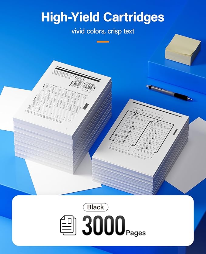 006R04400 High-Yield Toner Cartridge B230 B225 B235 Black 2-Pack with New chip Replacement for Xerox 006R04399 Toner Compatible with Xerox B225 B235 B230 B225DNI B235DNI B230DNI Printer Ink All-in-One