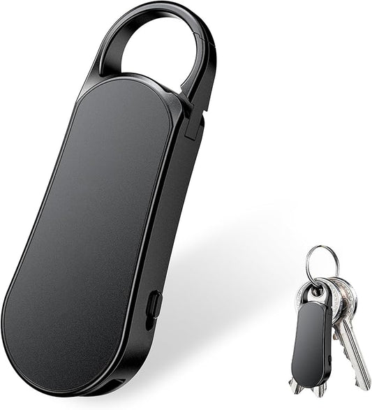 Professional Portable V56 Voice Recorder 128GB, Howabo New Upgraded Noise Reduction HiFi Pure Sound Quality, 1536Kbps Audio Activated Voice Recorder for Your Lectures Meetings Classes