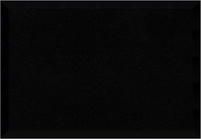 Amanti Art Black Cork Board for Wall, 27x39 Vision Board with Black Wood Frame, Large Corkboard Office Decor for Home Organization, Modern Corkboard Pinboard to Display Items for Home Organization in
