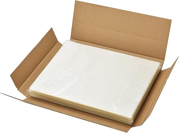 RBHK Thermal Laminating Pouches, 500 Pack Laminating Sheets, 3 Mil, 8.9 x 11.4 Inches, for Use with Thermal Laminators, Letter Size Sheets