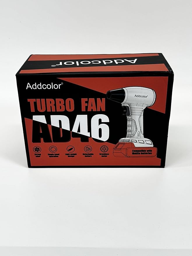 Leaf Blower Cordless, Portable Handheld Blowers with 18.5V 2.0Ah Battery and Charger, Electric Leaf Blower for Dust Snow Blowing, Lawn Care, Patio, White