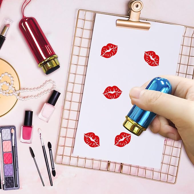Custom Loyalty Card Stamp Personalized Self Inking Stamp for Business Stamp, Reward Stamp, Food Stamp， Small Round Rubber Stamp, Beauty Templates