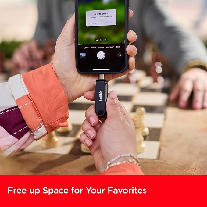 SanDisk 256GB Phone Drive for Android - The 2-in-1 USB for Smartphones, Tablets, and Computers - Thumb Drive with USB Type-C and Type-A Connectors, Purple Opulence - SDDDC6-256G-G46PO