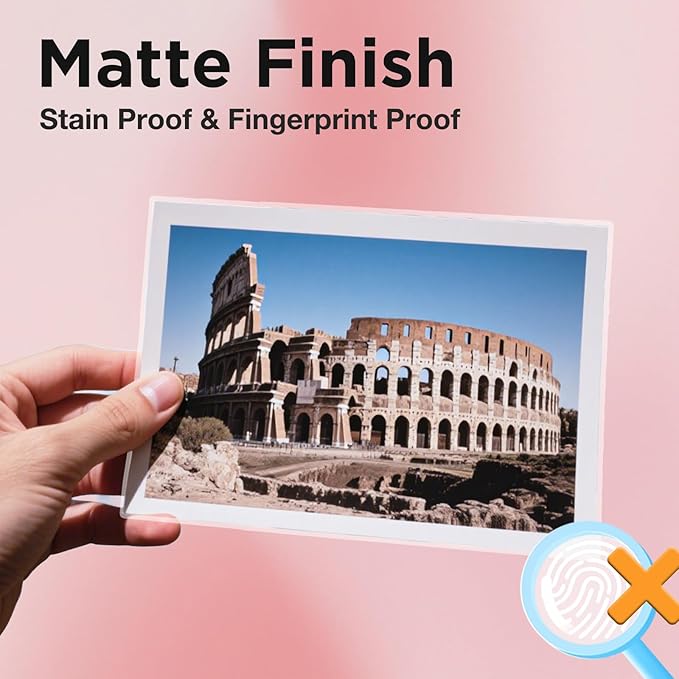 Matte Laminating Sheets 9 x 11.5 Inches, 3 Mil Thick, 30 Pack,Clear Anti-Glare 8.5 x 11 Matte Thermal Laminating Pouches for Letter Size (30)