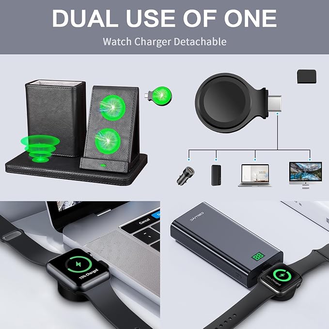 Office Supplies Desk Accessories,Pen Holder Remote Control Holder, Organizer with Phone Charger,Nightstand Desktop Organizer,Black Leather Desk Organizer With Charging Station (black)