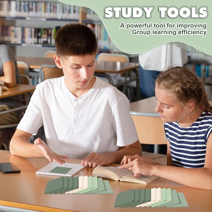 Fainne 24 Pack Sticky Notes Bulk Back to School Supplies Self Stick Note Pads Paper Memo for Office First Day of School Student Teacher Essentials (2 x 2 Inches,Green)