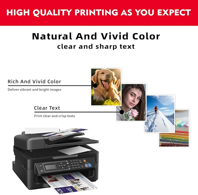 Replacement for Canon 245XL Black Ink Cartridges for Canon 243 Black Ink PG-245-High Yield, Compatible with Cannon MX490 MX492 MG2500 MG2522 MG2525 MG3022 MG2920 TS3100 TS3122 TS3300 TS3322