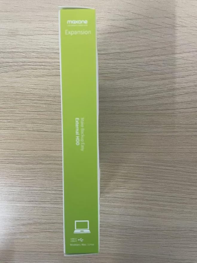 Maxone 320GB Ultra Slim Portable External Hard Drive HDD USB 3.0 Compatible with PC, Laptop, Rose Pink