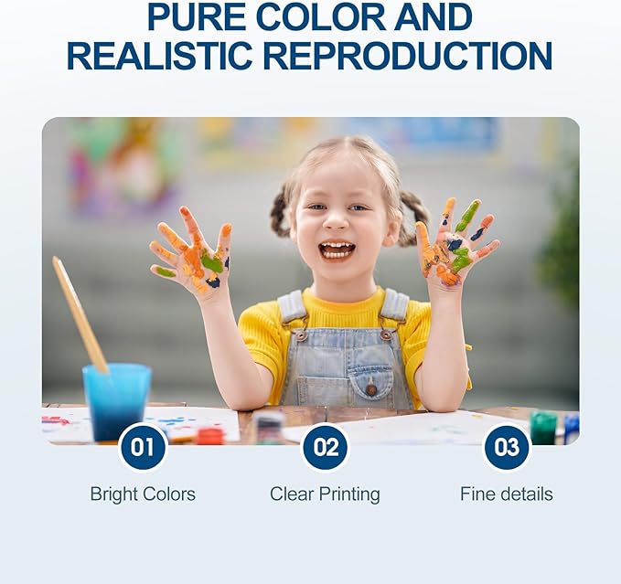 069 Toner Cartridge Set Replacement for Canon 069 Toner Cartridge 4 Pack Works for Canon Color ImageCLASS Mf753cdw MF751Cdw MF752Cdw LBP674Cdw MF752Cdw MF756Cx LBP673Cdw Printer (BK, C, Y, M)