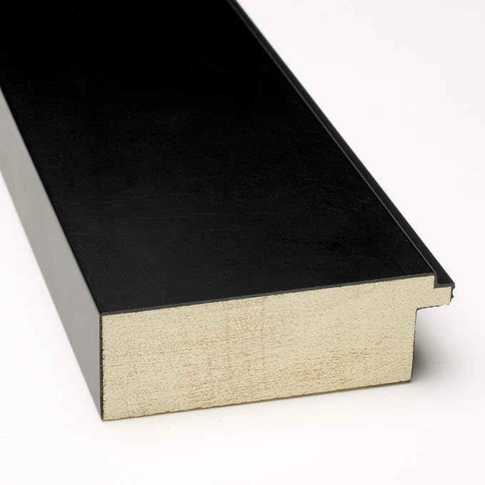 Amanti Art Black Cork Board for Wall, 29x41 Vision Board with Black Wood Frame, Large Corkboard Office Decor for Home Organization, Modern Corkboard Pinboard to Display Items for Home Organization in