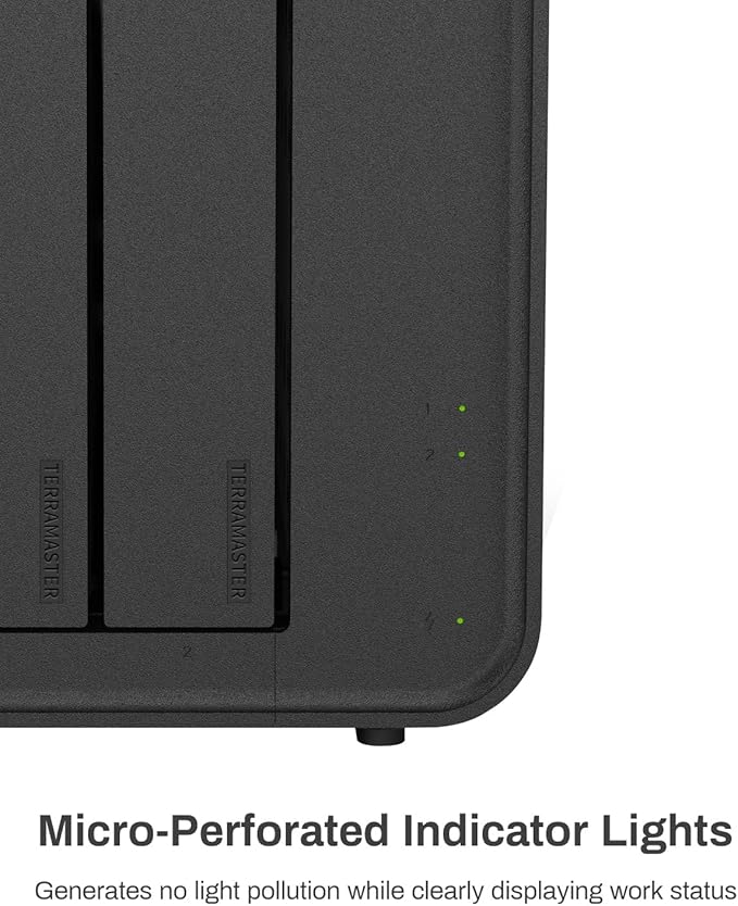 TERRAMASTER D5 Hybrid HDD NVMe Enclosure - USB 3.2 Gen 2 10Gbps Type C 5Bay USB Storage Supports RAID 0/1/Single/JBOD Exclusive 2+3 RAID Hybrid Disk Array (Diskless)