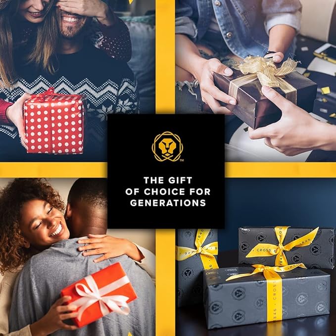 Cross Bailey Refillable Fountain Presented in a Premium Gift Box - Medium Point, Black Ink, Black