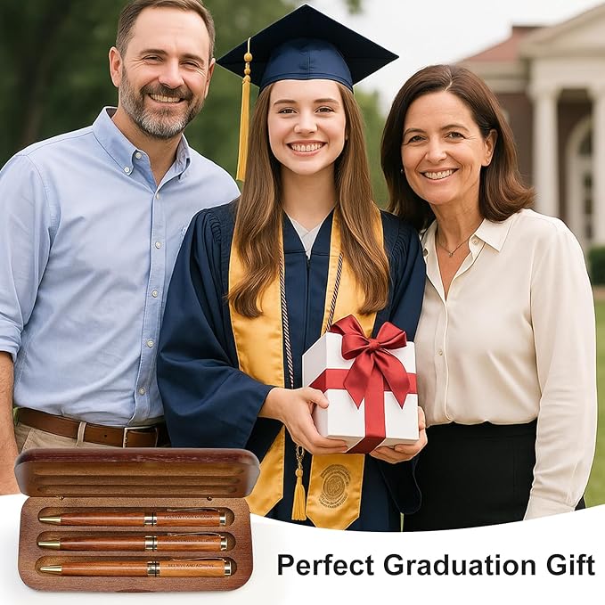 Middle High School College Graduation Gifts for Her Him, Cool Pens Elementary School Masters Degree Graduation Gift for Women Men Class of 2025, 5th 6th 8th Grade Present Graduate Girl Grad Gifts