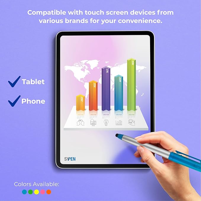 Personalized Pens with Highlighter and Stylus -250 Pack Bulk-Free Imprint - 3 In Highlighter, Ballpoint Pen, and Stylus Combo- add Custom Business Name, Logo or Gift Message- Orange