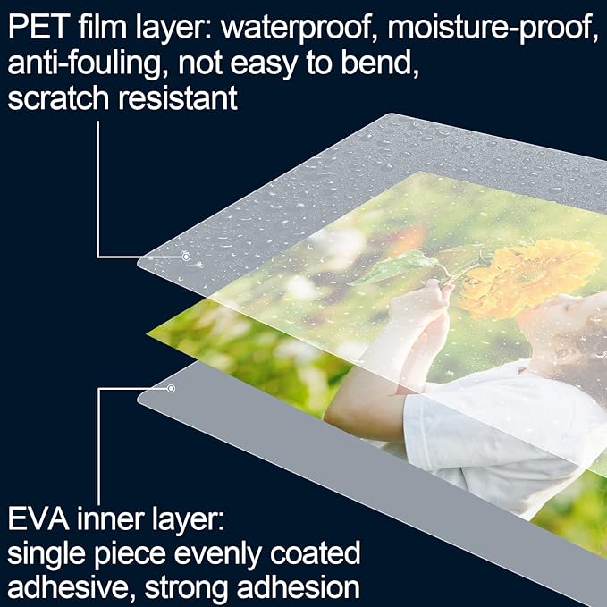 HERKKA 100 Pack Laminating Sheets, Hold 11 x 17 Inch Sheet, 5 Mil Clear Thermal Laminating Pouches 11.5 x 17.5 Inch Lamination Sheet Paper for Laminator, Round Corner