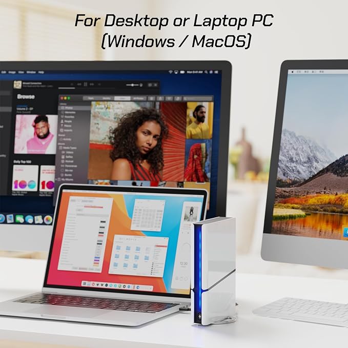 Avolusion PRO-H1 Series 14TB 7200RPM USB 3.2 Gen2 (10Gbps) External Hard Drive (for Windows or MacOS Desktop PC/Laptop)