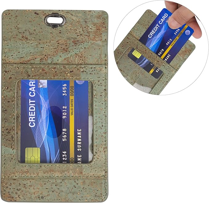 Premium Portuguese Cork Pocket Protector for Men | Multi-Use Pocket Protectors for Shirts and Lab Coats | For Pen, Pencils, Pointers, and More | 2 Pack of Blue Pocket Organizer Protectors