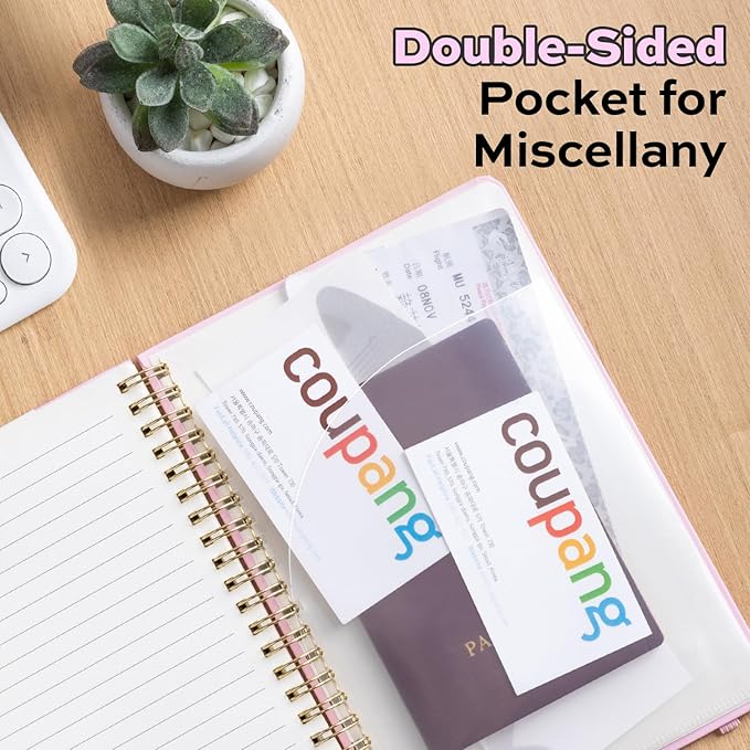 deli 6-Pack Lined Spiral Journal Notebook, 160 Pages, A5 (5.5"x8") Hardcover Writing Notebook, College Ruled Spiral Bound Journal for Women & Men - Perfect for Work, School, Office & Note Taking