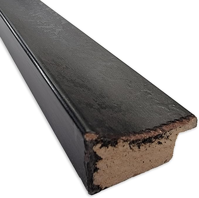 Amanti Art Black Cork Board for Wall, 19x27 Vision Board with Black Wood Frame, Medium Corkboard Office Decor for Home Organization, Modern Corkboard Pinboard to Display Items for Home Organization