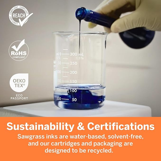 Sawgrass SubliJet UHD Sublimation Ink Cartridge - Black - High-Performance Ink SG500 SG1000 Sublimation Printers - Long-Lasting, High-Viscosity Gel Ink for Vibrant, Crisp Prints