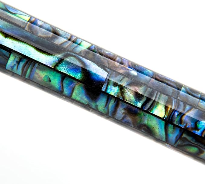 Conklin Duragraph Fountain Pen Abalone Nights - Medium Nib, Elegant Writing Instrument with Exquisite Abalone Finish