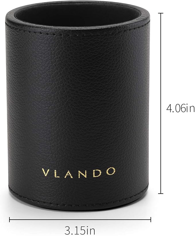 Vlando Office Supplies Desk Organizer Caddy,Back to School Supplies for Desk Caddy, Desktop Hanging File Letter Document Storage Holder with Drawer Organizer Section for Office Home 2 Pack Black