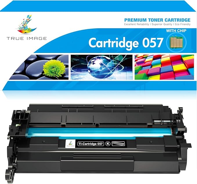 057 057H Black Toner Cartridge: Compatible Toner Cartridge Replacement for Canon 057 057H CRG-057 for ImageCLASS MF445dw MF448dw LBP226dw LBP227dw MF449dw MF445 Laser Printer Ink (Black, 1-Pack)