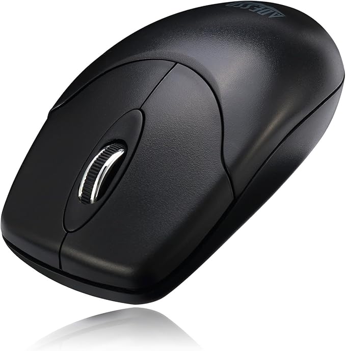 Adesso WKB-1320CB EasyTouch - Wireless Desktop Keyboard and Mouse Combo, Black