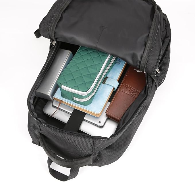 Della Gao Pencil Case Large Capacity Pencil Pouch Soft Quilted Pen Bag Office Stationery Organizer Sturdy Pencil Bag for Men Women - Dark Green