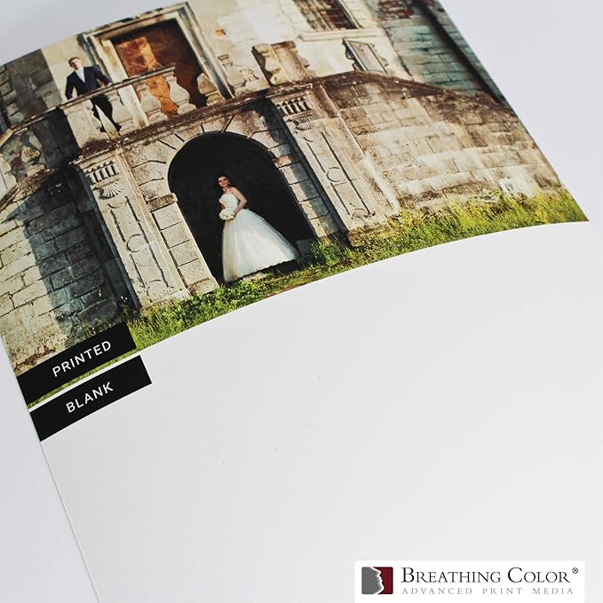 Elegance Velvet 8.5 in x 11 in, 25 Sheets is a Premium Matte 310 gsm, Cold Pressed Bright White Museum Grade Fine Art Inkjet Paper, Compatible with Most Dye-Based and Pigment Printers